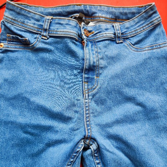 George stretch blue jegging women's size 6 - Picture 2 of 6